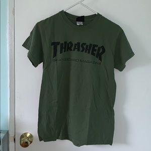 Thrasher Olive T-Shirt
